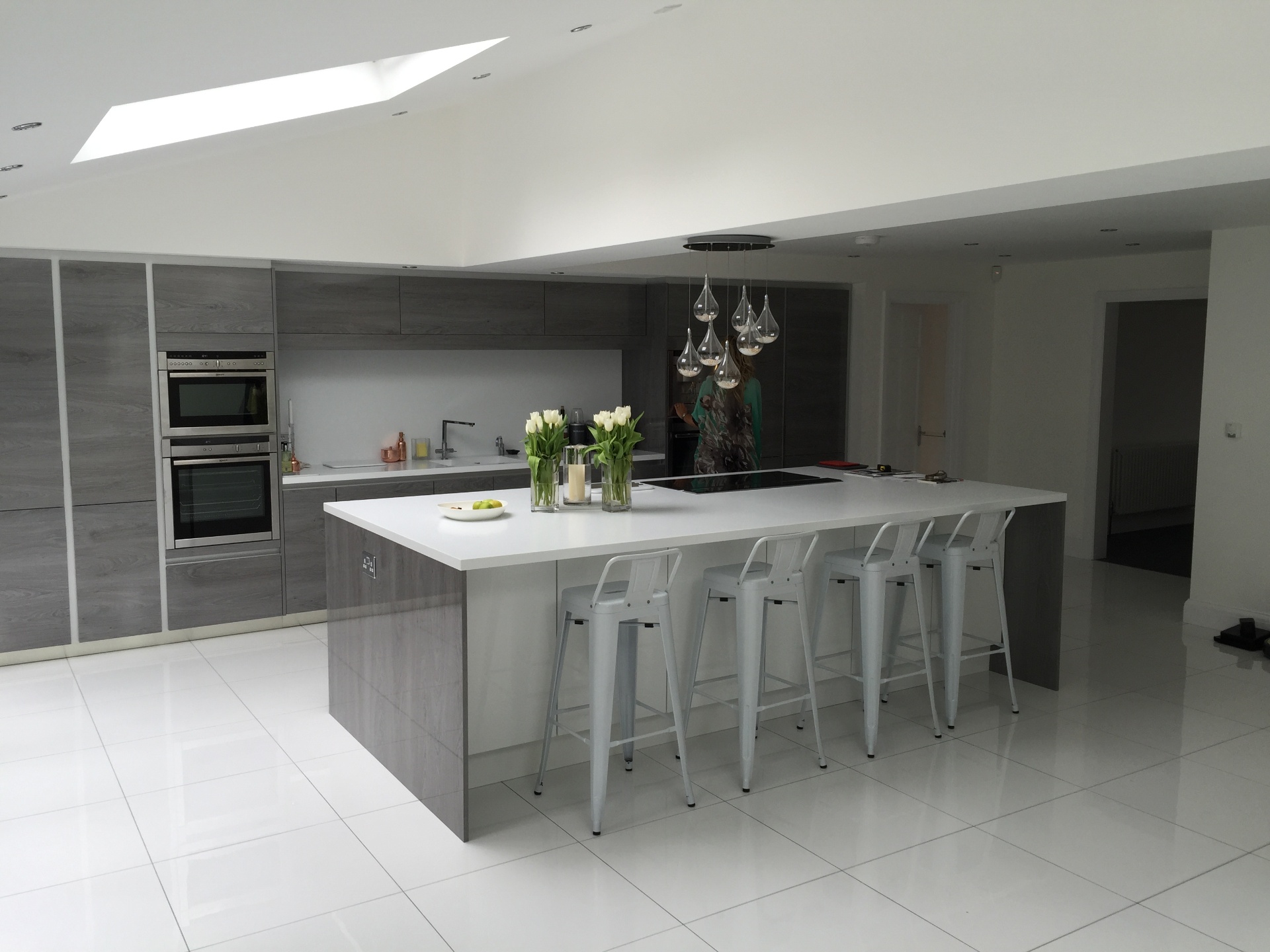 Kitchen-diner conversion with RSJ steel beam installation by Masters Group Brighton
