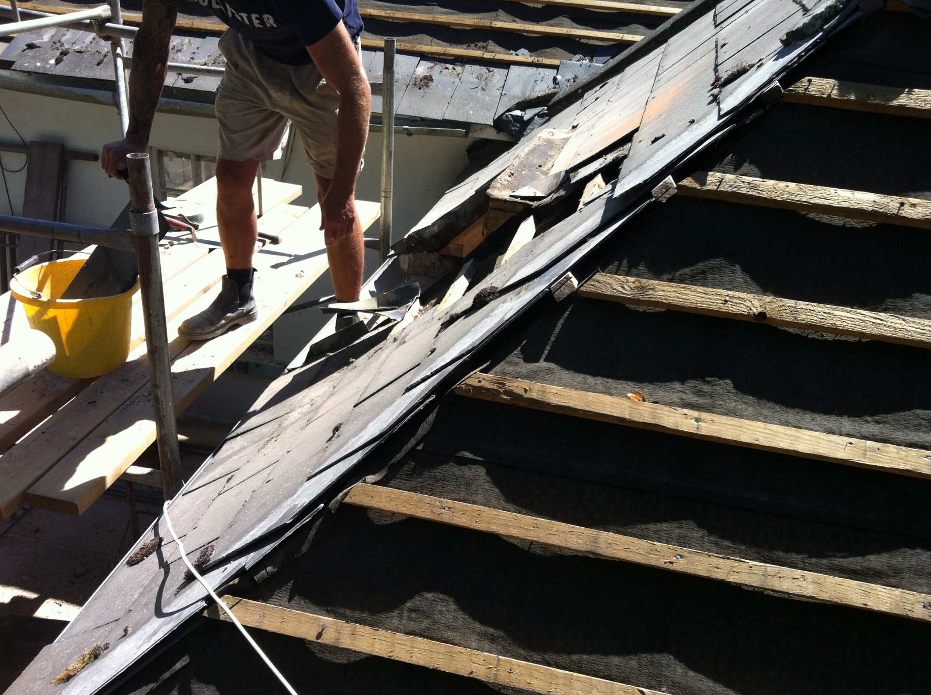 Bathroom renovation with contemporary tiling and fixtures